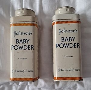 Vintage Johnson’s Baby Powder Tin